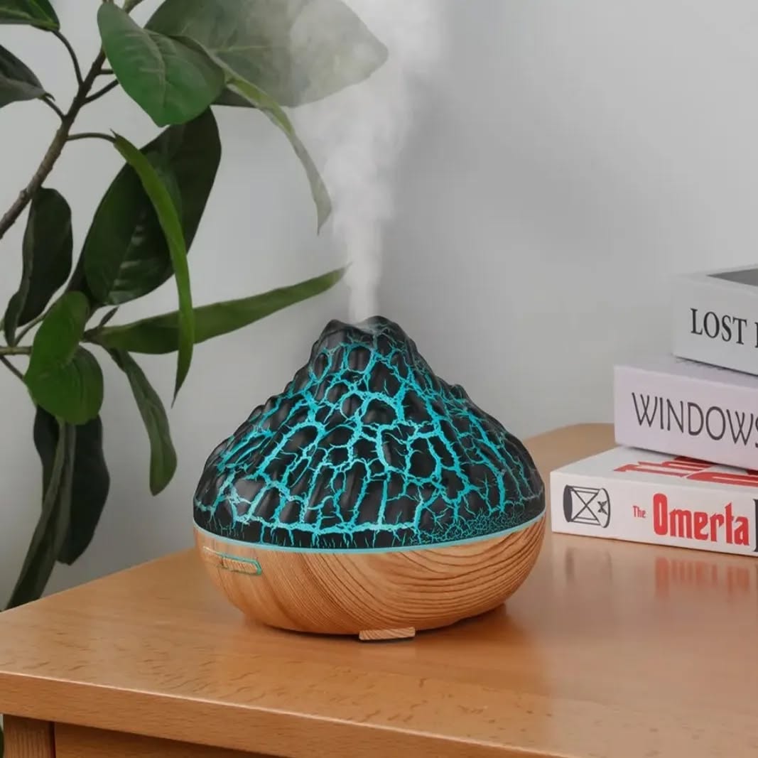 VULKAN - AROMA DIFUZER + 2 eterična ulja GRATIS 🌋