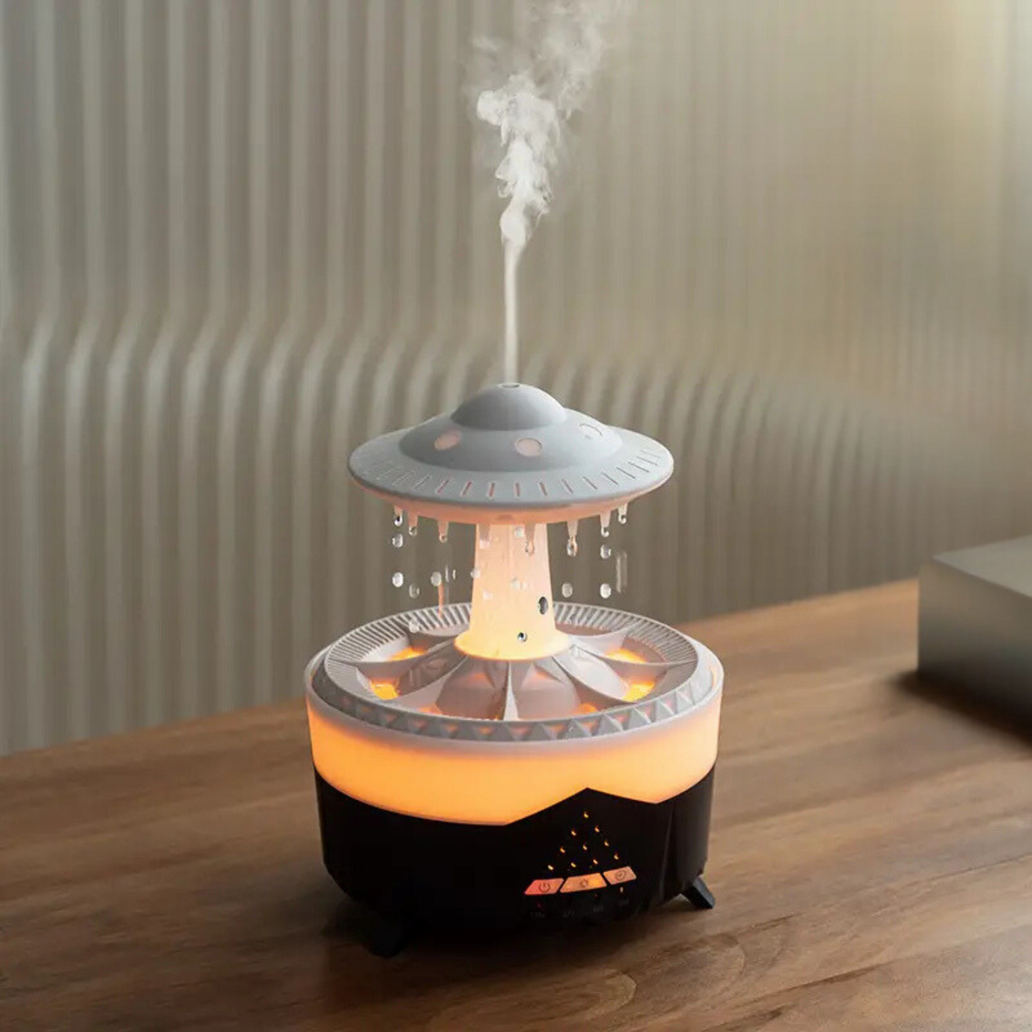 Difuzer lampa - kišne kapi + eterično ulje gratis