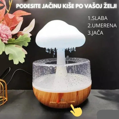 Lampa Kišni oblak +  Eterično ulje 2 kom gratis